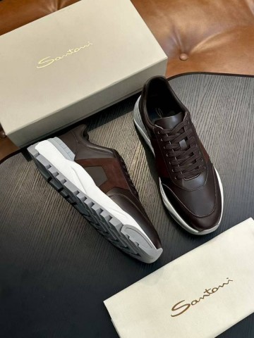 Santoni кроссовки #772875BG