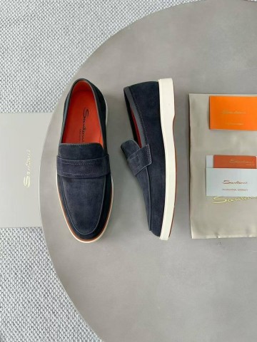 Santoni лоферы #467364TT