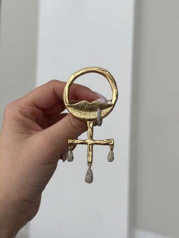 Schiaparelli брошь