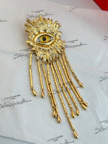 Schiaparelli брошь