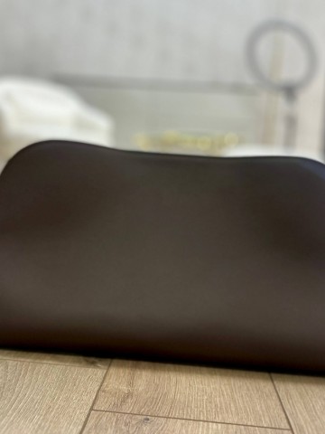 The Row Margaux E/W Buckled Leather Clutch сумка #259685KD