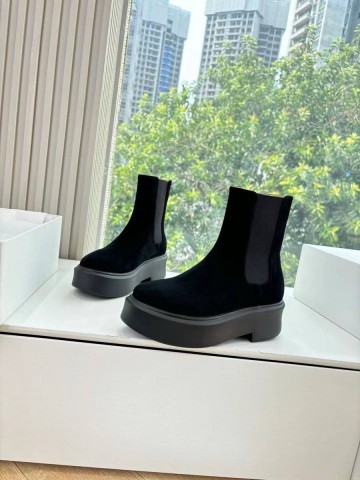 The Row Zipped Boot I in Leather ботинки #668759CH