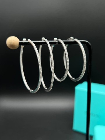 Tiffany & Co. серьги большие #293261XB