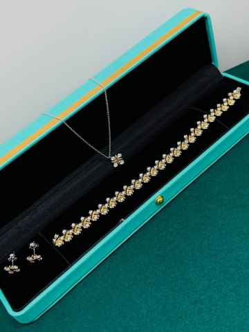 Tiffany & Co. кулон и серьги #603347FC