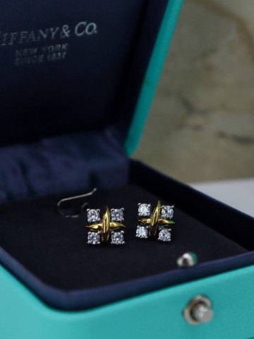 Tiffany & Co. серьги #715725PR