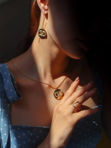 Valentino серьги #655490EK