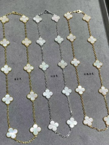 Van Cleef & Arpels Vintage Alhambra Колье #149005MB