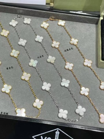 Van Cleef & Arpels Vintage Alhambra Колье #149005MB