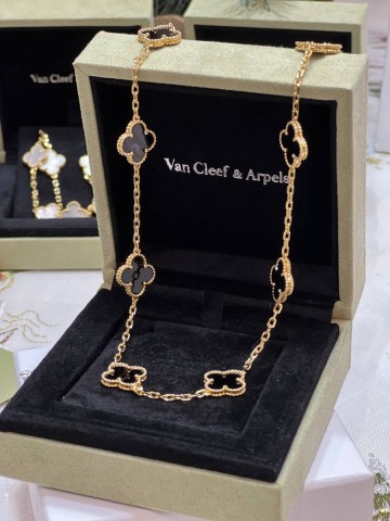 Van Cleef & Arpels Vintage Alhambra Колье #189464FO