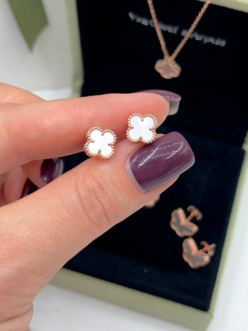 Van Cleef & Arpels серьги мини #189571YU