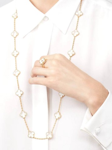Van Cleef & Arpels Vintage Alhambra Колье #310044LV