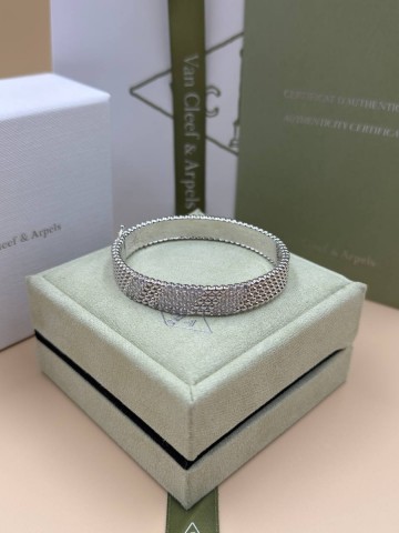 Van Cleef & Arpels Perlée 5 diamants браслет #350355GY