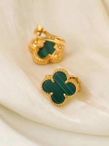 Van Cleef & Arpels Vintage Alhambra серьги #455144SP