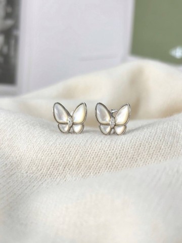 Van Cleef & Arpels Fauna, Butterfly серьги #520466LU