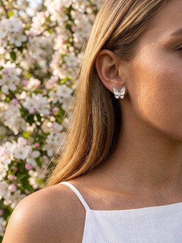 Van Cleef & Arpels Fauna, Butterfly серьги #520466LU