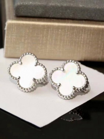 Van Cleef & Arpels Vintage Alhambra серьги #628037ZO
