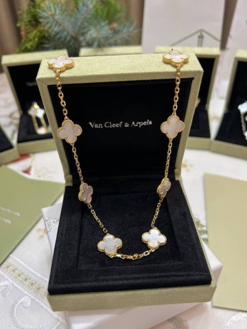 Van Cleef & Arpels Vintage Alhambra Колье #754206QJ