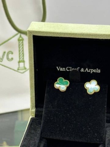 Van Cleef & Arpels Vintage Alhambra серьги #766622CF