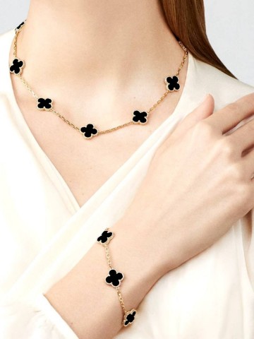 Van Cleef & Arpels Vintage Alhambra Колье #769806WN