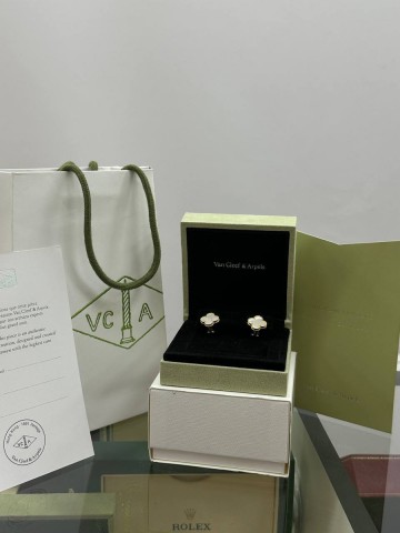 Van Cleef & Arpels Vintage Alhambra серьги #893487KH