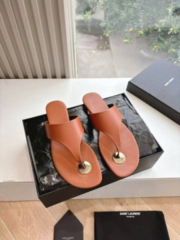 Yves Saint Laurent шлепанцы #801869XV