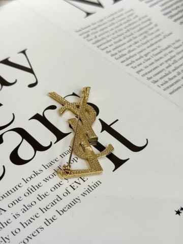 Yves Saint Laurent брошь #159782XJ