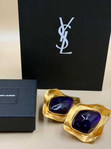 Yves Saint Laurent клипсы #181818AH