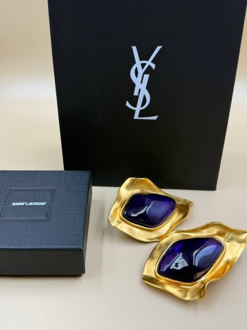 Yves Saint Laurent клипсы #181818AH