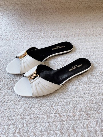 Yves Saint Laurent шлепанцы #804924DR