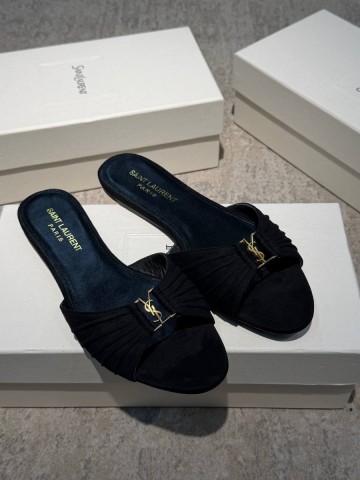 Yves Saint Laurent шлепанцы #778593BL