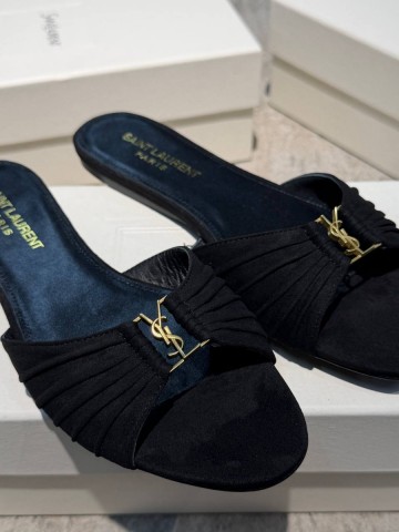 Yves Saint Laurent шлепанцы #778593BL