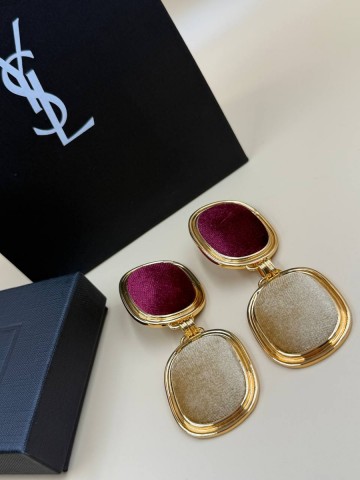 Yves Saint Laurent клипсы #473931WI
