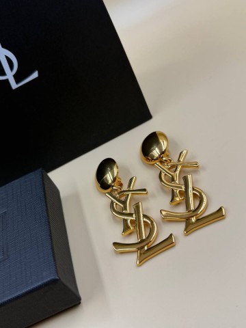 Yves Saint Laurent клипсы #488895YB