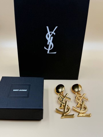 Yves Saint Laurent клипсы #488895YB