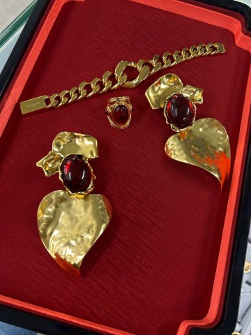Yves Saint Laurent клипсы #525464SP