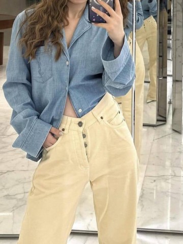 Yves Saint Laurent рубашка #705222UR