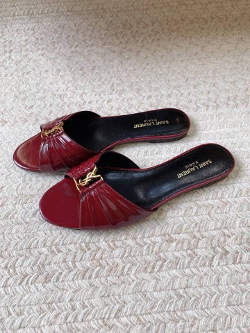 Yves Saint Laurent шлепанцы #334533OM
