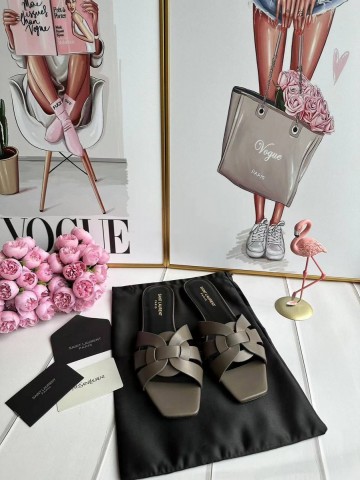 Yves Saint Laurent шлепанцы #762069YE
