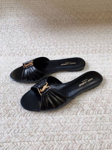 Yves Saint Laurent шлепанцы #669048MK