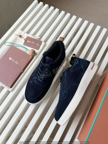 Кеды Loro Piana с мехом