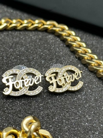 Серьги CHANEL
