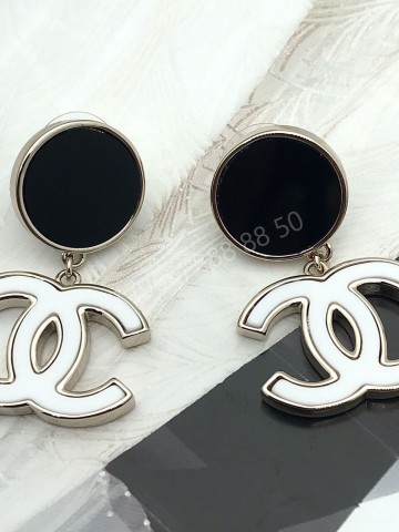 Серьги CHANEL