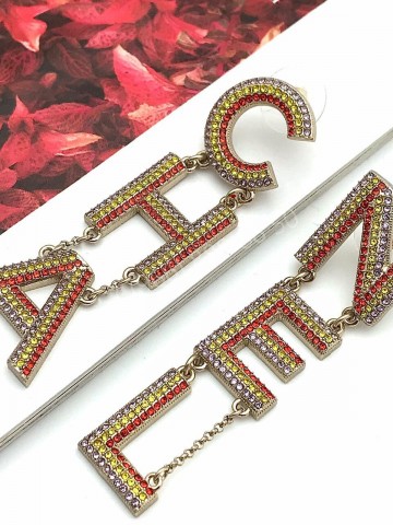 Серьги CHANEL