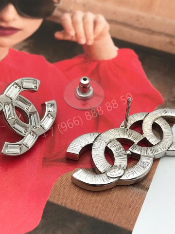 Серьги CHANEL