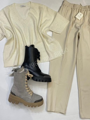 Кожаные брюки Brunello Cucinelli