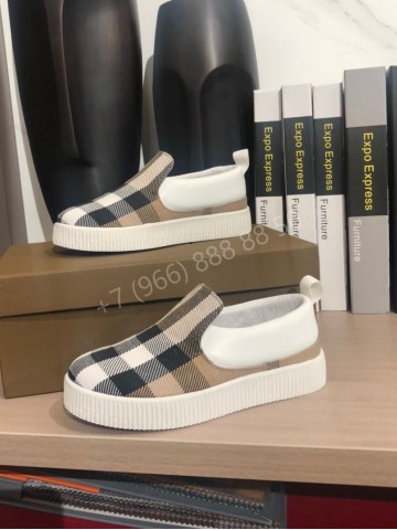 Слипоны Burberry