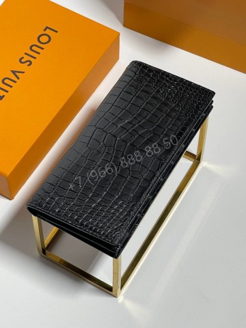 Кошелек Hermes из кожи крокодила