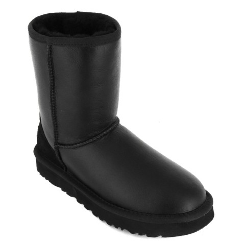Classic Short Metallic Black