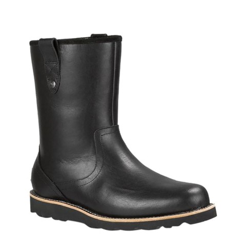 Men's Stoneman Short Leather Black