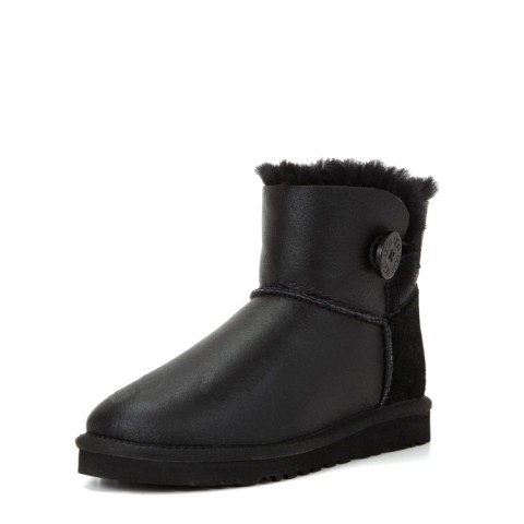 Bailey Button Mini Metallic Black